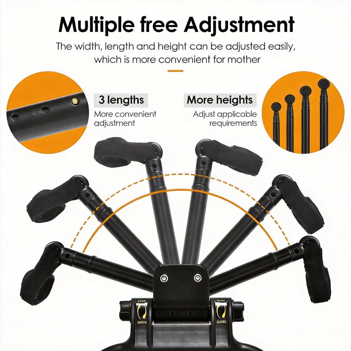 Buggy Board 2 in 1 Universale con Sedile Rimovibile foto 4