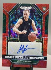 2023-24 Panini Prizm Draft Picks - Draft Picks Autographs Joey Hauser...