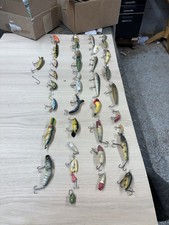 Old Fishing Lures Lot Of (36) 