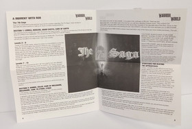 Enix Games Warrior World Newsletter Winter 1993/1994 SNES NES - Free Shipping!