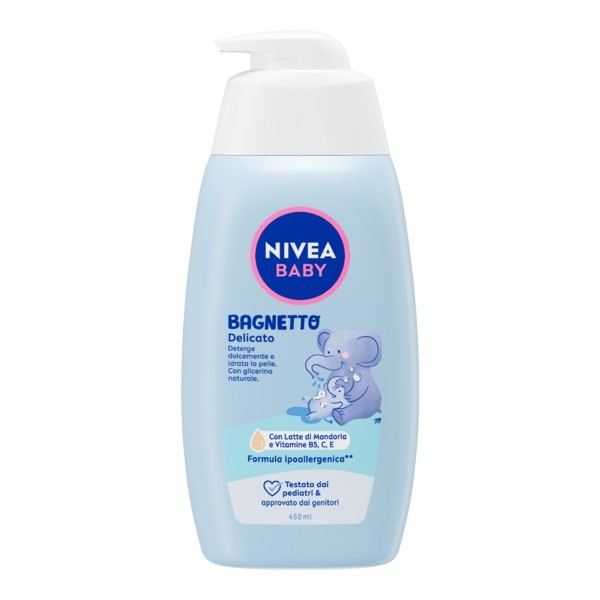 Nivea Baby 450 Ml. Bagno Delicato