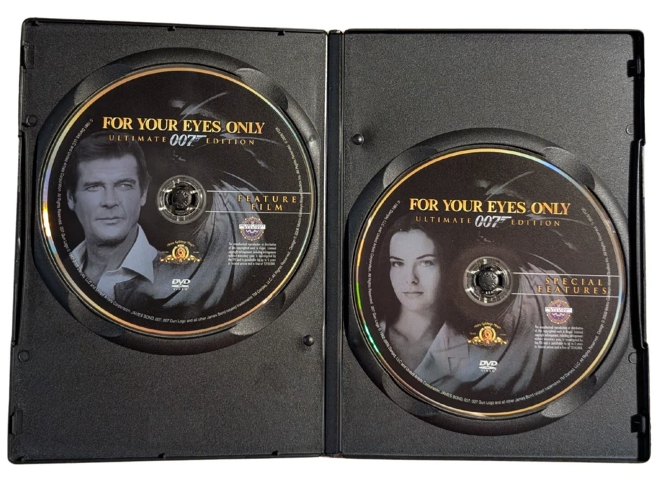 For Your Eyes Only (2-Disc Set DVD, 1981, Ultimate Edition) Roger Moore - Image 2 of 3