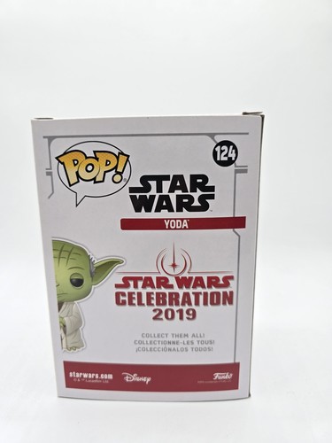 Funko Pop! Yoda #124 Gold Chrome 2019 Galactic Convention Exclusive - Bild 5 von 10