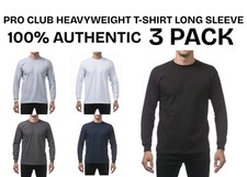 PRO CLUB 100% AUTHENTIC HEAVYWEIGHT LONG SLEE...