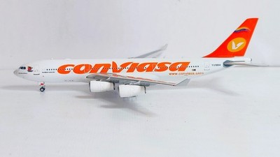 Phoenix 11356 Conviasa Airbus A340-200 YV1004 Diecast 1/400 Jet Model Airplane