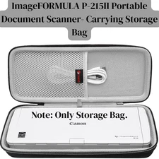 XANAD Storage Bag for Canon ImageFORMULA R10 / P-215II Portable Scanner