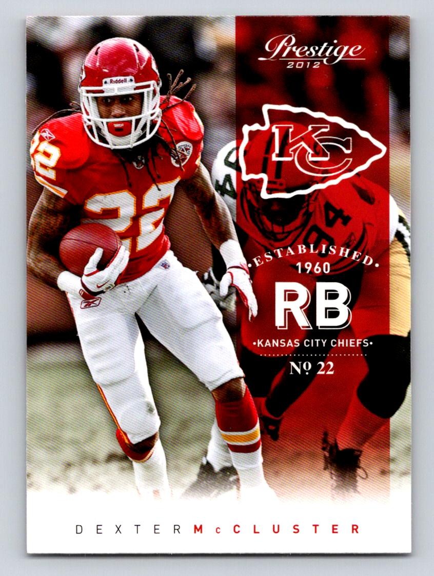 2012 Panini Prestige #96 Dexter McCluster Kansas City Chiefs