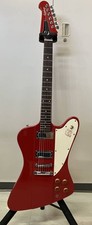 Epiphone Firebird Electric Guitar Red B-Grade Used with Soft Case Japan