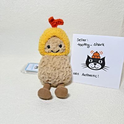 CLOTHES ONLY! Jellycat Fried Shrimp Tempura Outfit for Peanut - Fast Ship