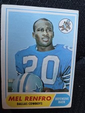 1968 Topps - Mel Renfro #129