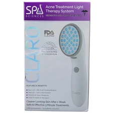 Spa Sciences CLARO Acne Treatment Light Therapy System Red & Blue LED NEW IN BOX