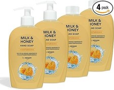 Milk & Honey Hand Soap – 4 x 500ml Value Pack 4.33 per litre