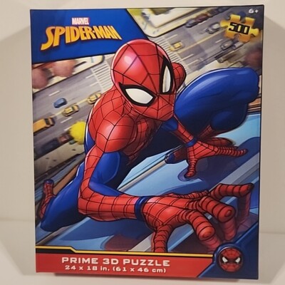 Marvel Spiderman Prime 3D Puzzle 500 Pieces 24 X 18 in. NIB | eBay