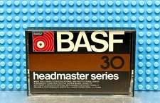 BASF  HEADMASTER  I   30   TYPE I   BLANK CASSETTE TAPE (1) (NEW)