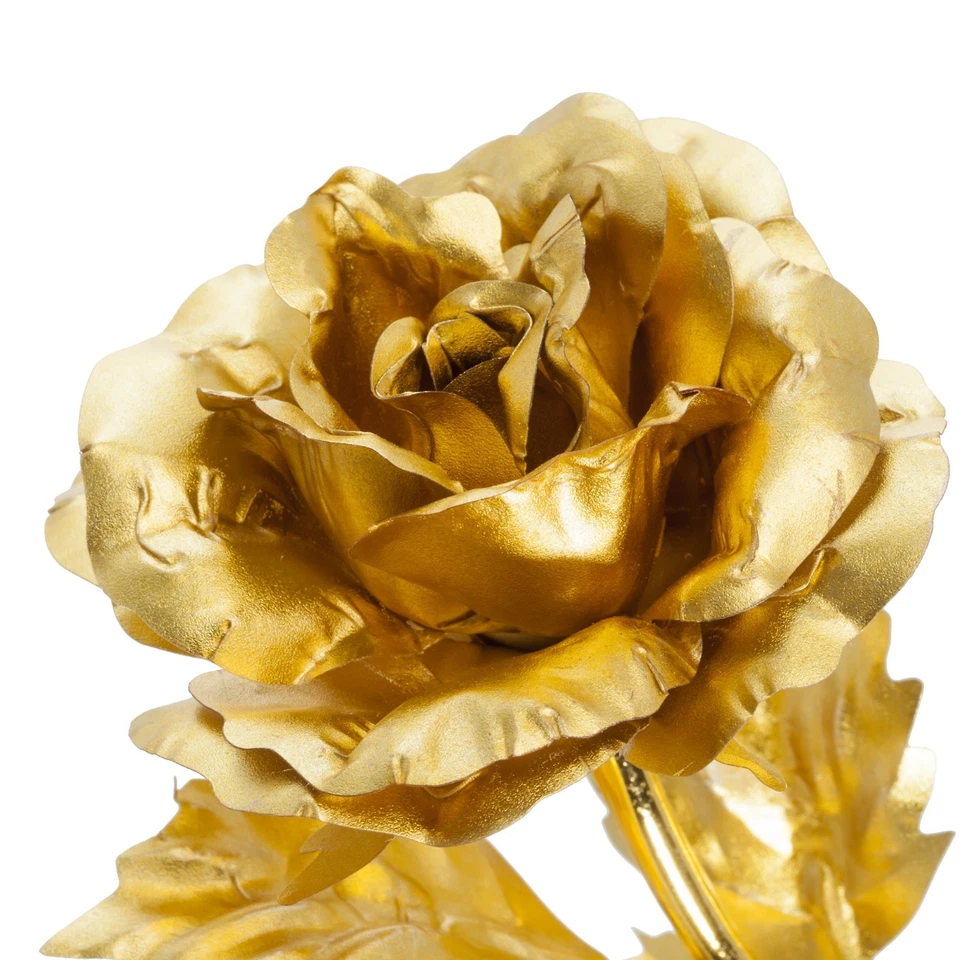Goldene Ewige Gold Rose Muttertag Hochzeit Jahrestag Jubiläum Namenstag Geschenk - Bild 3 von 4