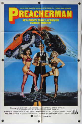 Preacherman R1982 Original Movie Poster 27" x 41"