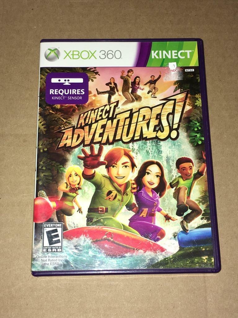 Kinect Adventures Xbox 360 Xbox One Compatible Video Game Complete W/  Manual