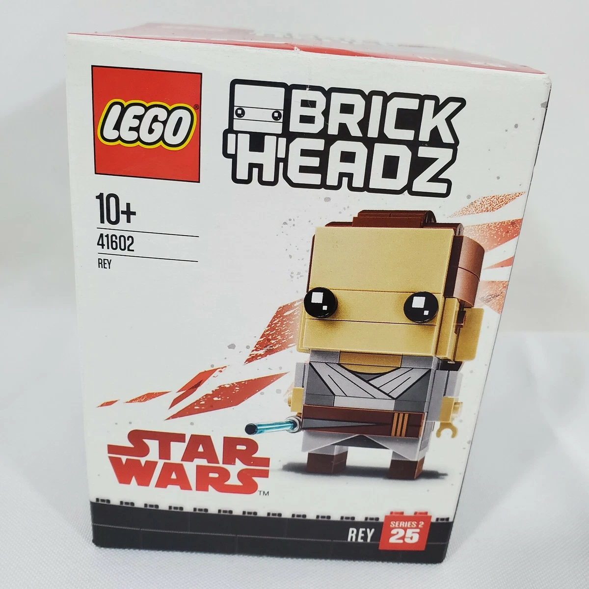 Pounding frygt Sanktion LEGO Star Wars 41602 REY Brick Headz #25 NEW Sealed - 119 pcs 673419279611  | eBay