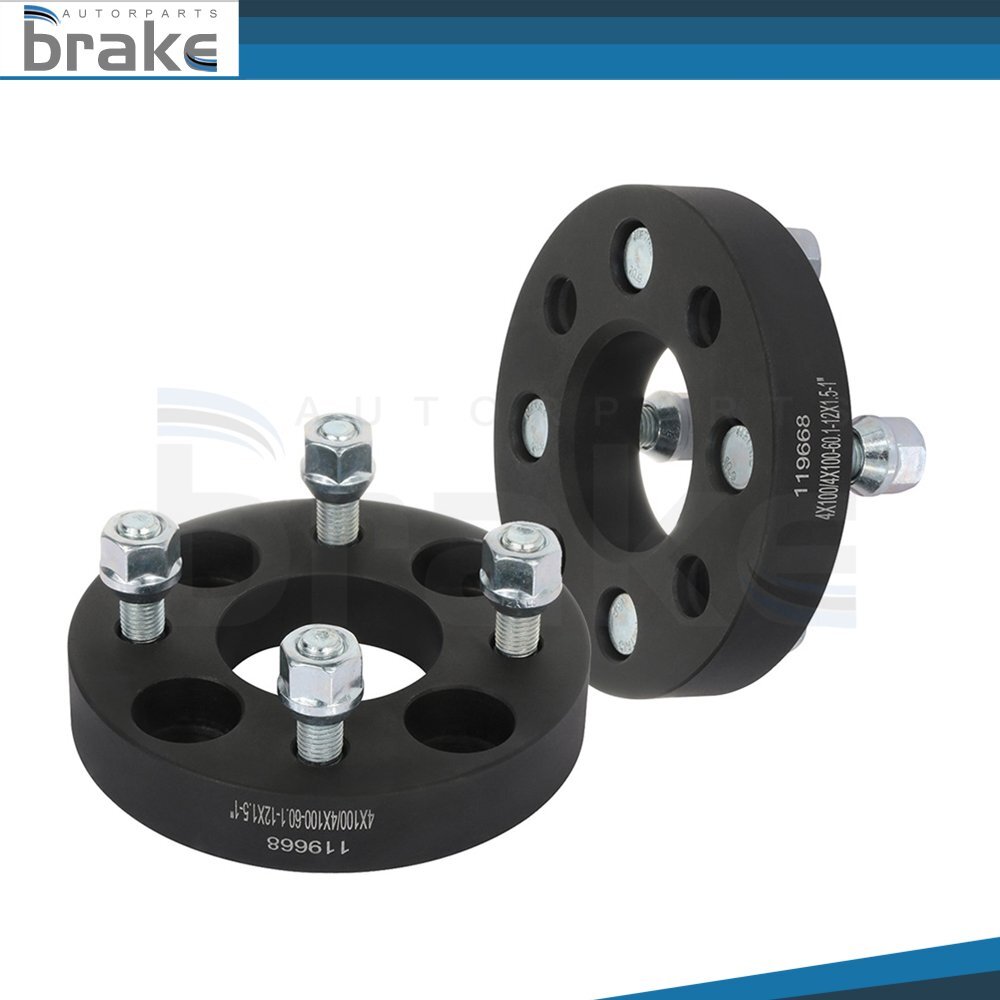 4Lug 25mm Wheel Spacers 2PCS 4x100 For Mazda Miata MX-5 Protege 12x1.5