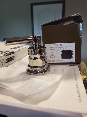 Brizo HL5876-PN Lavatory Level Handle Polished Nickel Finish --New In Box     