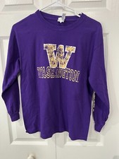 Vintage Gildan Brand Washington Huskies Youth Sweatshirt L- Gently Used