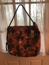 Nwt M Missoni Island Tote Ex-large Bag Orange/purple  Msrp $345