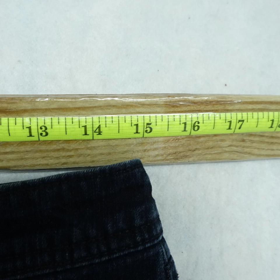 Style&co. Pantalones de mezclilla rectos para mujer talla 10P azul calce regular tiro medio algodón Foto 2 de 4