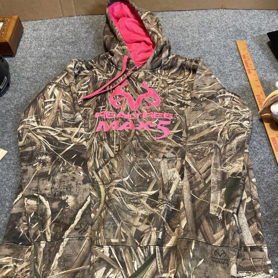 RealTree Max-5 Hoodie Jacket Fleece Women’s Size L Hunting - Image 2 of 4