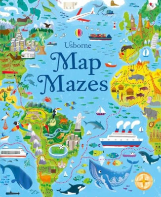 Map Maze Book - Paperback NEW