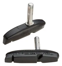 KOOL STOP EAGLE CLAW II CANTILEVER BRAKE PADS SMOOTH POST BLACK COMPOUND 