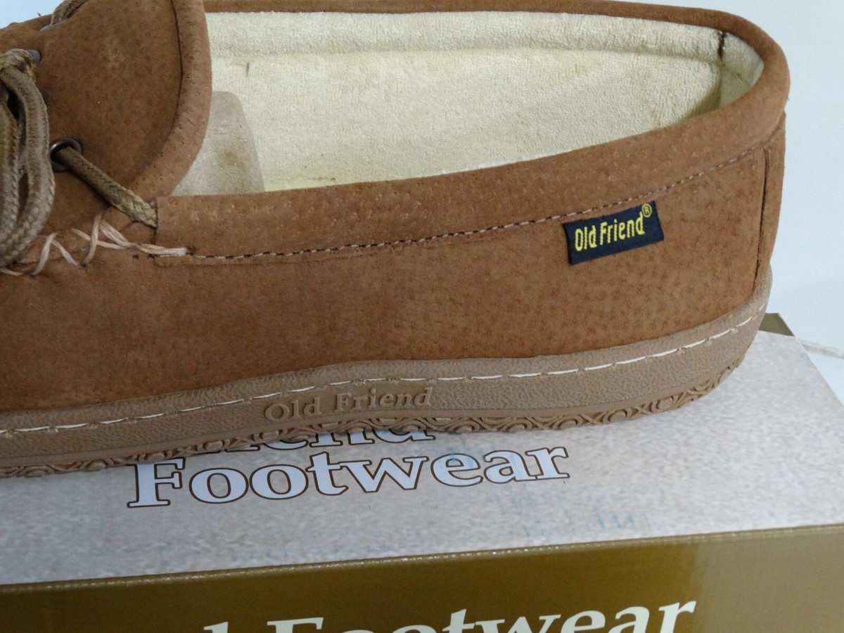 Old Friend Men\'s Chestnut 2 Terry Cloth Moccasin 13M Old Friend Mens chestnut 2 terry cloth moccasin medium 7M | eBay main image 3