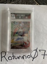 2019 STEVE FRANCIS AUTO PANINI CHRONICLES AIRBORNE SIGNATURES - HGA 9.5 GEM