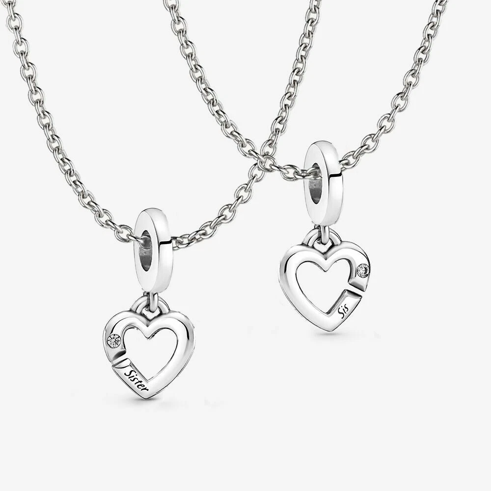 BRAND NEW Pandora Forever and Always Sisters Necklace Set NAMPS0212