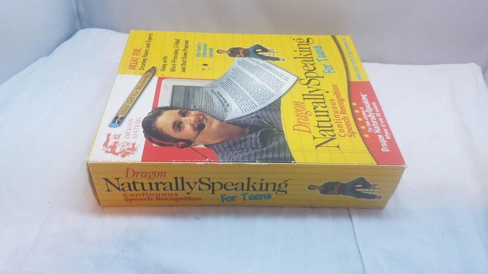 DRAGON Naturally Speaking for Teens! Continuous Speech Recognition Windows 95/98 - Image 4 of 4