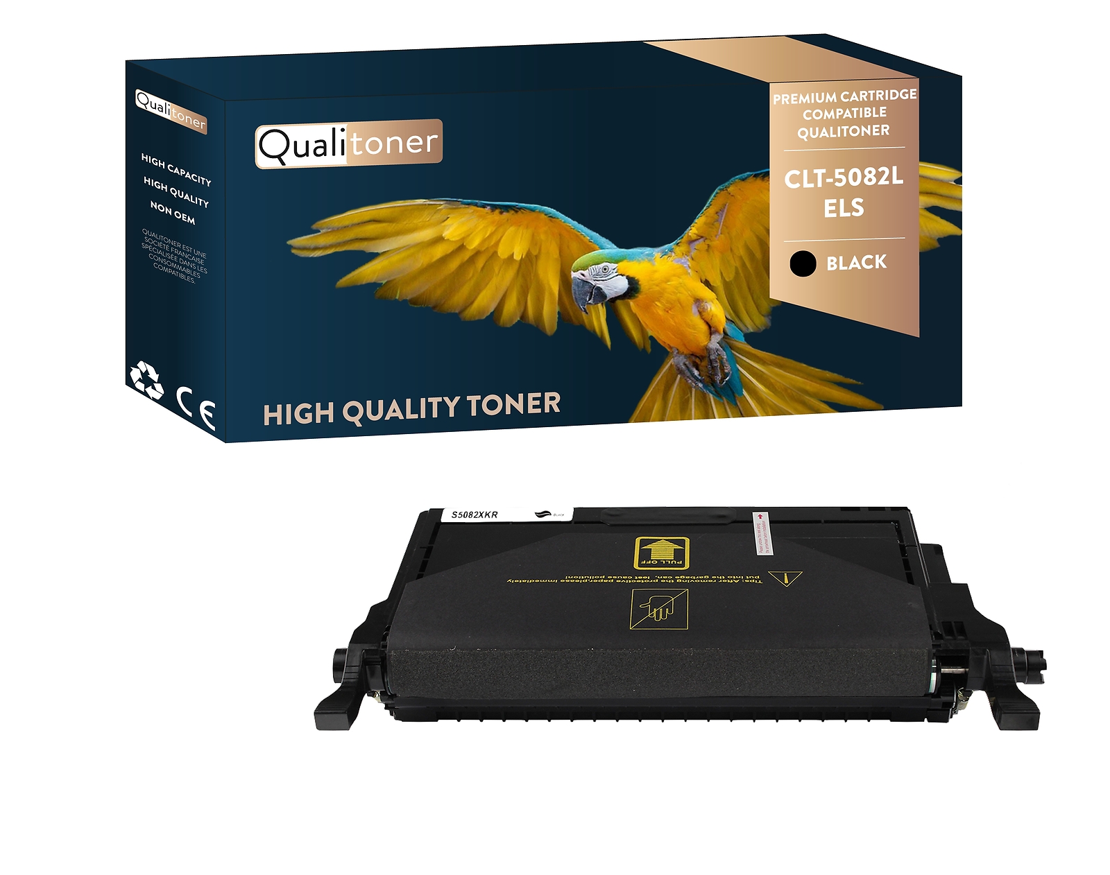 Toner Samsung CLT5082L ELS noir Qualitoner pour éviter les traces sur vos pages