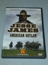 JESSE JAMES: AMERICAN OUTLAW DVD (HISTORY CHANNEL) *RARE opp
