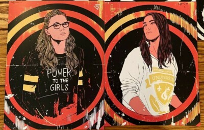 Kara Danvers Lena Luthor Supercorp Art Print Color Set Supergirl Katie Mcgrath