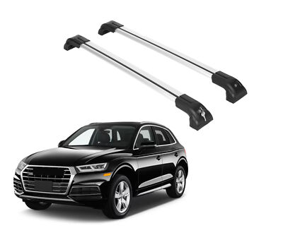 220lbs Roof Rack Crossbars Fit Audi Q5 SQ5 2018-2026 for Flush