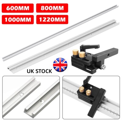 Aluminium T-Schienen Für Holzwerken - Präzisions-Schienen Mit Skala 800mm