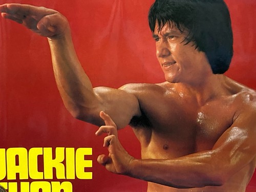 Jackie Chan Print #4612 (Rolled Print Only-No Frame) 20-1/2"W x 15"L NOS - Picture 3 of 8