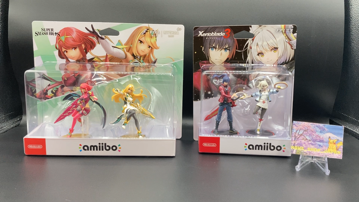 Nintendo amiibo Pyra Mythra Double Set Super Smash Bros. Xenoblade