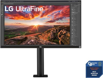 LG Ultrafine Ergo Monitor 27UN880-B 68.4 cm - 27 inches, 4K UHD, IPS panel, ergo