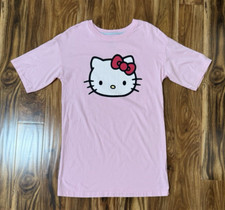 Hello Kitty Sleepshirt Size XS Pink Nightgown Sanrio