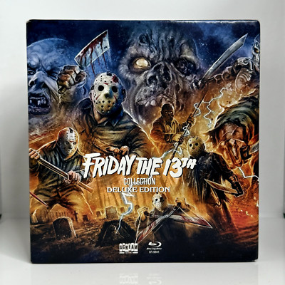 Friday the 13th Shout Scream Factory Complete Blu Ray Collection Limited Deluxe