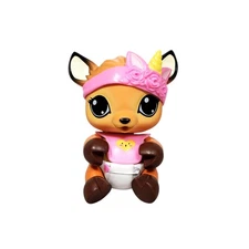 Fara Fawn TLC Kritters Pet Baby Secret Diaper Surprise Doll 3.5” Baby Deer