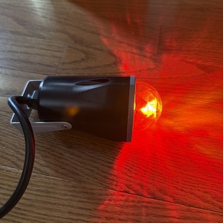 Grandin Road GemmyOrange Fire & Ice Spotlight Halloween pre owned