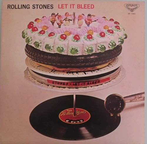 MINT Rolling Stones Let It Bleed Japan pressing 12'' vinyl Lp 1969 rare rock
