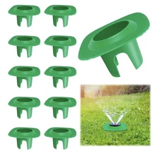 10 Pcs Lawn Sprinkler Head Protector, With Pipe Channels FREE SHIPPING 