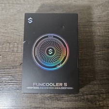 Black Shark FunCooler 5 Black 20W Magnetic Cooling Fan for Smartphone, BR50