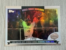 2004 Topps Series Two Baseball World Series Highlights #WS-JC Joe Carter